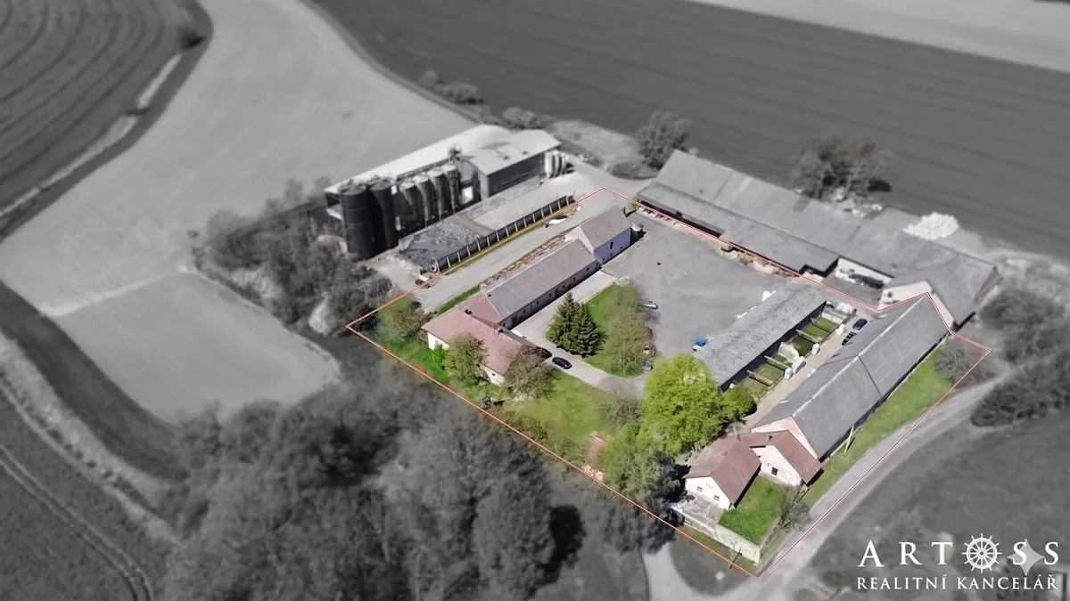 Prodej zemědělského objektu 1528 m²